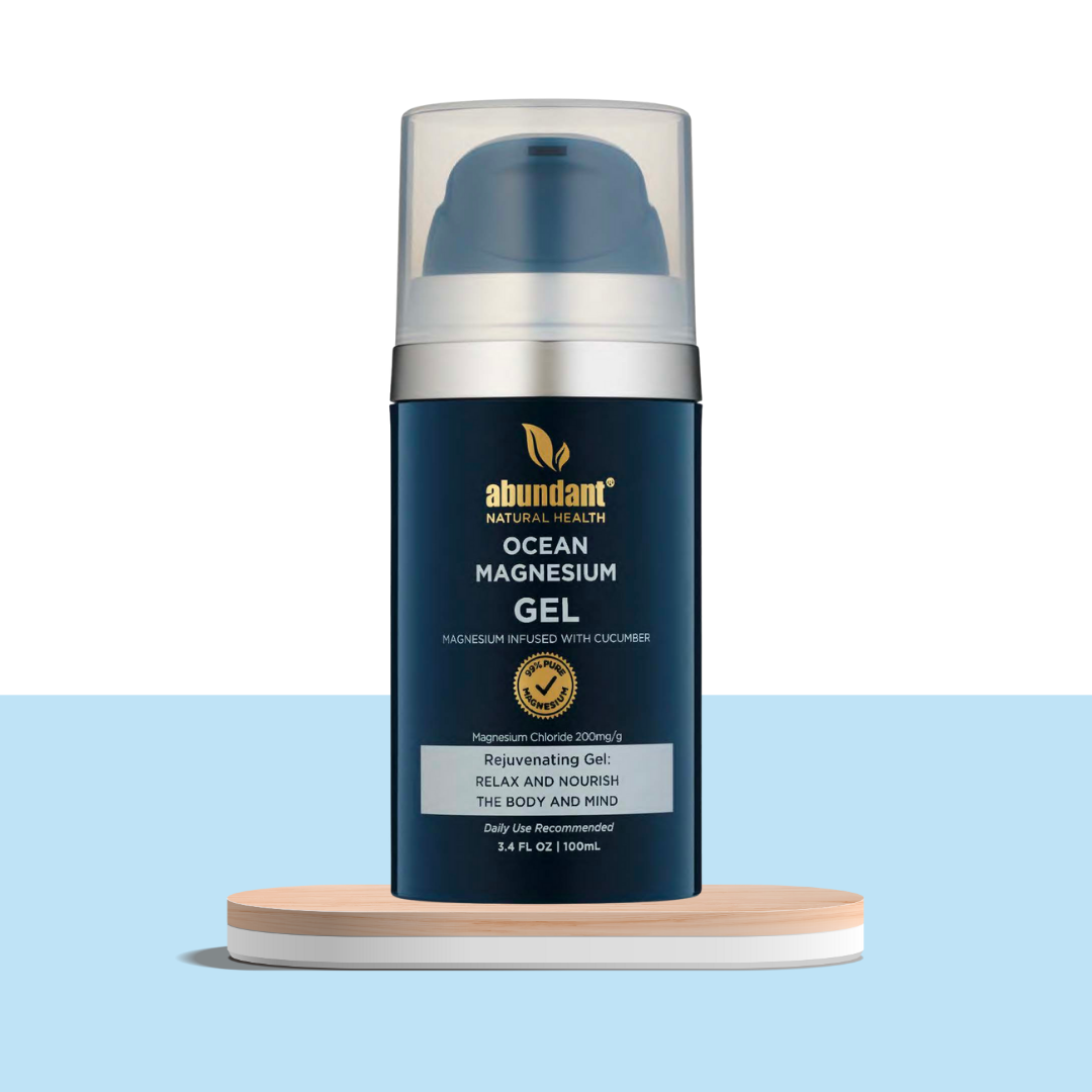 Magnesium Gel (100mL/3.4oz) | 99.5% Pure, Ocean Sourced | Abundant