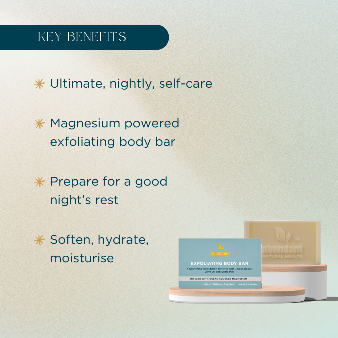 Magnesium Exfoliating Body Bar 90g