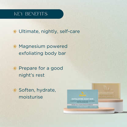 Magnesium Exfoliating Body Bar 90g