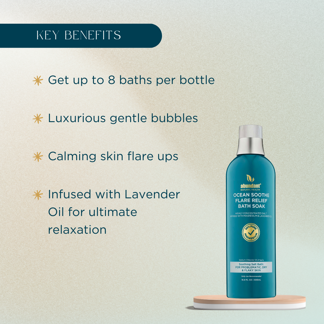 Ocean Soothe Flare Relief Bath Soak (500mL/16.9oz)